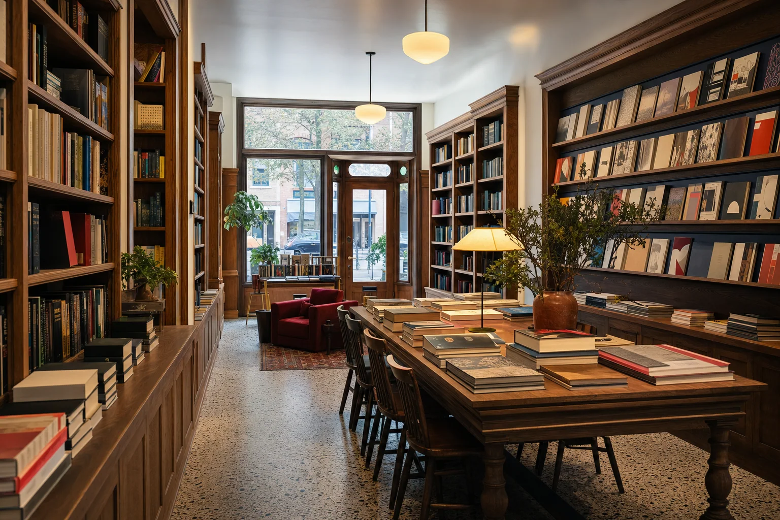 Evanston Book & Magazine Shop website preview