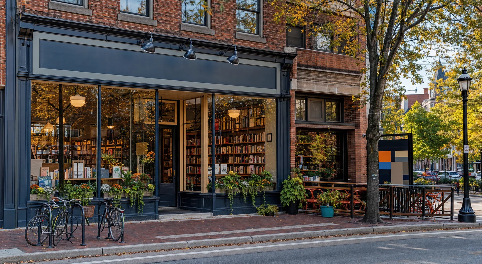 Evanston Book and Magazine Shop storefront
